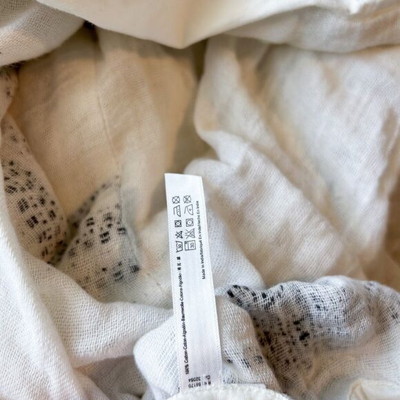 UO Home Urban Outfitters "Savta" Gauze Duvet Cover Twin Size Muslin Gauze Boho - Picture 15 of 16